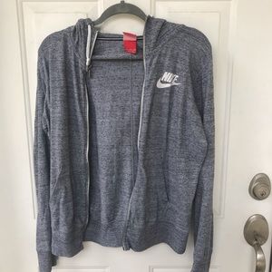 Nike lightweight zip up